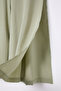 Mint Modal Wide Leg / Geniş Paça Yüksek Bel Yırtmaçlı Dokuma Pantolon TWOSS25PL00006 Palazzo - 7
