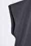 Antrasit V yaka Oversize/Geniş Kalıp Örme Alt-Üst Takım TWOSS25AU00012 - 8