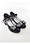 Girl's Evening Dress Heeled Shoes with Bow - 4