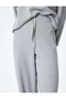 Comfortable Fit Knit Patterned Jogger Pajama Bottoms - 5