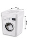 Separate Storage Set for 2 3.5 Liter Detergent Storage Boxes, White and Color - 4
