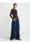 31332 Boat Neck Long Sleeve Ball-Dark Brown - 3