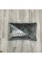 Sequin Plush Rectangular Triangle Throw Pillow Cover - 4