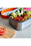 Stainless Steel Sandwich Box, 1.25L Natural Bamboo Lid, Eco-Friendly, Bpa-Free - 3