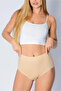 Women's Elastic High Waist Cotton Basic Bato Panties 8-Pack - Comfily - 2