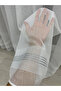 Paris Silver Glitter Tape Wrinkle-Free No-Ironing 1/3 Pleated Ecru Tulle Curtain - Modern and Stylish - 6