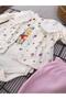 Baby Girl Neckline Floral Pattern Cardigan Badie Set of 3 - 2