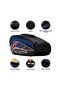 Panther Double Zipper Polyester Badminton Kit Bag (ROYAL BLUE, LARGE) - 6