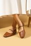 Daily Women's Ballerinas with Ankle Buckle - 2