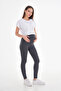 Pregnant & Maternity Smoked Seamless Abdominal Supported Leggings - 3