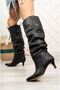 SR-2001 Black Trench-Style Daily Boots - 2