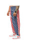 Loose Fit Sweatpants Patterned Baggy Cut Trousers BGSM PNT1381 - 5