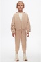 Girl's Soft Textured Zipper Tracksuit 2 Piece Set - 2
