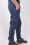 Waist and Leg Elastic Trousers with Cargo Pockets on the Sides-19000 - 3