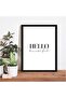 Hello Themed Frame Look Living Room Hallway Kitchen Mdf Table