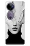 Case for Vivo V40 5g Case Vivo V40 Patterned Silicone Printed Art Girl