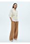 Wideleg pants with pens - 2
