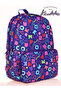 Three Compartment Brocade Model Backpack