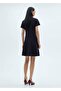 Buttoned Knitwear Dress - 4