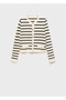 Striped knitwear cardigan - 3
