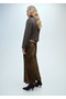 Crocodile Skin Pattern A-Line Skirt - 4