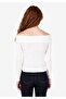 U.Sleeve Ecru Women's T-Shirt - 2