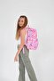 Three Compartment Brocade Model Backpack - 2