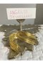 Gold Color Plated Adjustable Handmade Wire Wrap Bracelet Bangle Clamp - 2