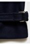 Pure Wool Overcoat with Belt - 7
