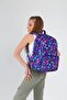 Three Compartment Brocade Model Backpack - 2