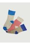 6 Pairs of Multicolored Unisex Girls Boys Towel Socks - 5