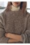 Round Neck Boucle Sweater - 7