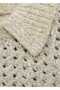 Openwork Knitted Polo Collar Sweater - 7