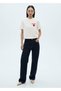 100% Cotton Embroidery Detailed T-Shirt - 2