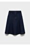 Denim A-Line Skirt - 3