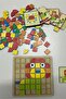 Wooden Mosaic Puzzle / Ages 3+ / Montessori Educational and Learning Children's Intelligence Game - 3