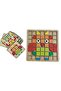 Wooden Mosaic Puzzle / Ages 3+ / Montessori Educational and Learning Children's Intelligence Game - 2