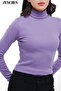 Slimfit Turtleneck Sweater - 4