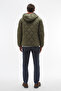 Quilted Double Sided Hooded Coat - 2