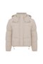 Hooded Quilted Inflatable Coat - 6