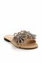 Beige Straw Women's Slippers K04192162828 - 3