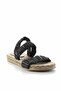 Women's Black Sandals K05682020167 - 3