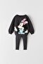Yigit Boutique Minnie Printed Girl's Set