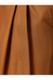 Pleat Detailed High Waist Viscose Palazzo Pants with Pockets - 6