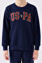 U.S. Polo Assn Boys' Navy Tracksuit Set - 4