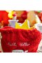 Plush Car Belt Set Pillow - Adorable Car Decor and Gift Christmas Bag - 5