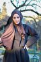Shawl Women's Brown Single Jersey Combed Cotton Shawl Syr003 - 6