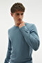 Crew Neck Long Sleeve Sweater - 3