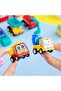 6Pcs Mini Inertial Pull Back Engineering Car Set Child Kids Cartoon Toys Birthday Gift - 4