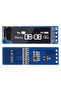 وحدة عرض OLED I2C زرقاء مقاس 0.91 بوصة I2C SSD1306 وحدة عرض OLED بيضاء / زرقاء شاشة OLED I2C - 2